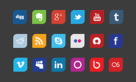 25 Awesome Social Media Icon Sets for 2018