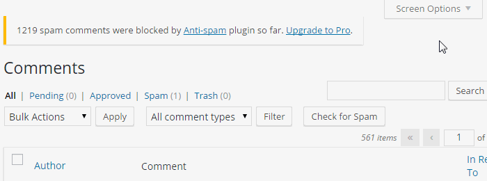 Remove Anti-Spam Notification Flag
